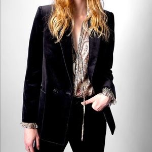 Black Velvet Jacket